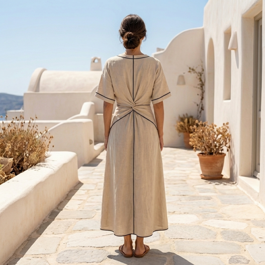 Ema - Vestido de verano a rayas