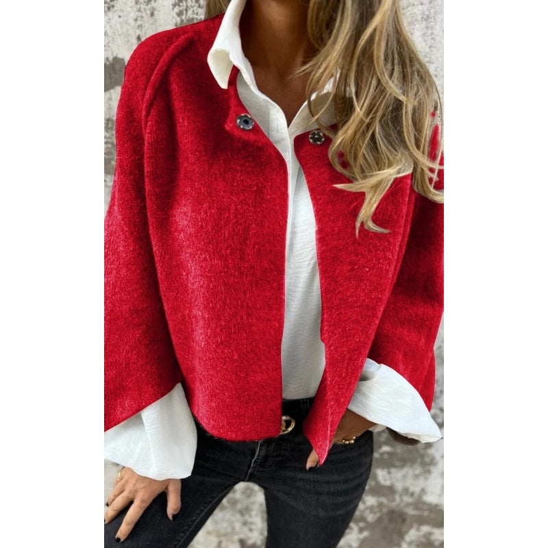 Cristal | Chaqueta Corta con Mangas Acampanadas