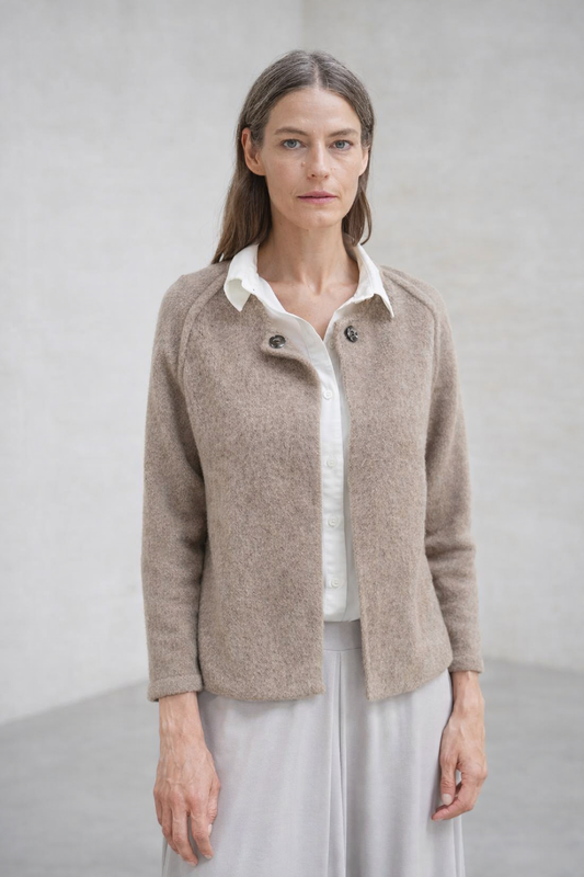 Cristal | Chaqueta Corta con Mangas Acampanadas