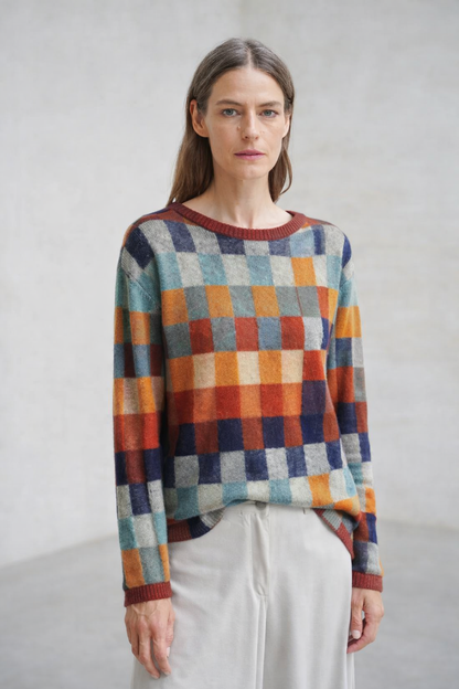 Alma | Jersey de cuello alto en 100% cachemir