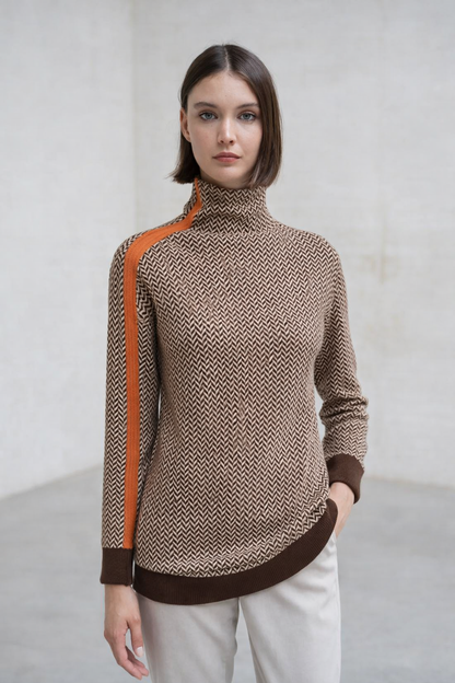 Daniela | Suéter con rayas sofisticadas