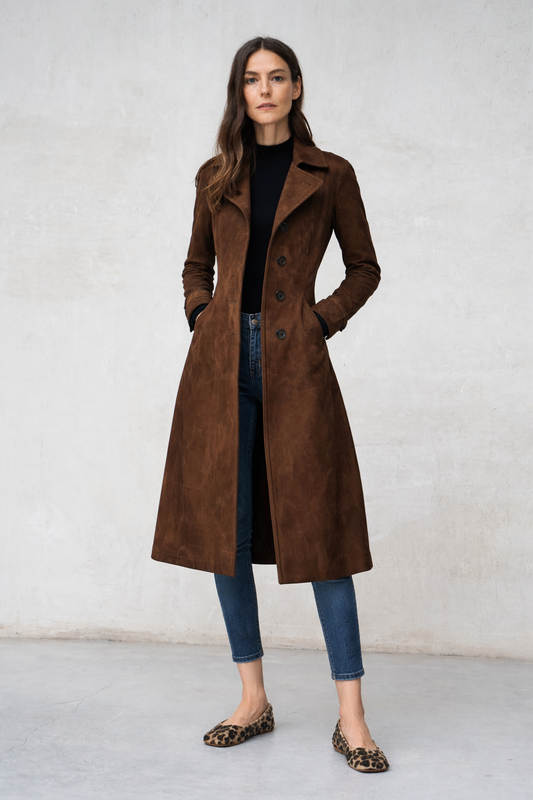 Sigrid™ – Elegante abrigo largo para una calidez y un estilo atemporal