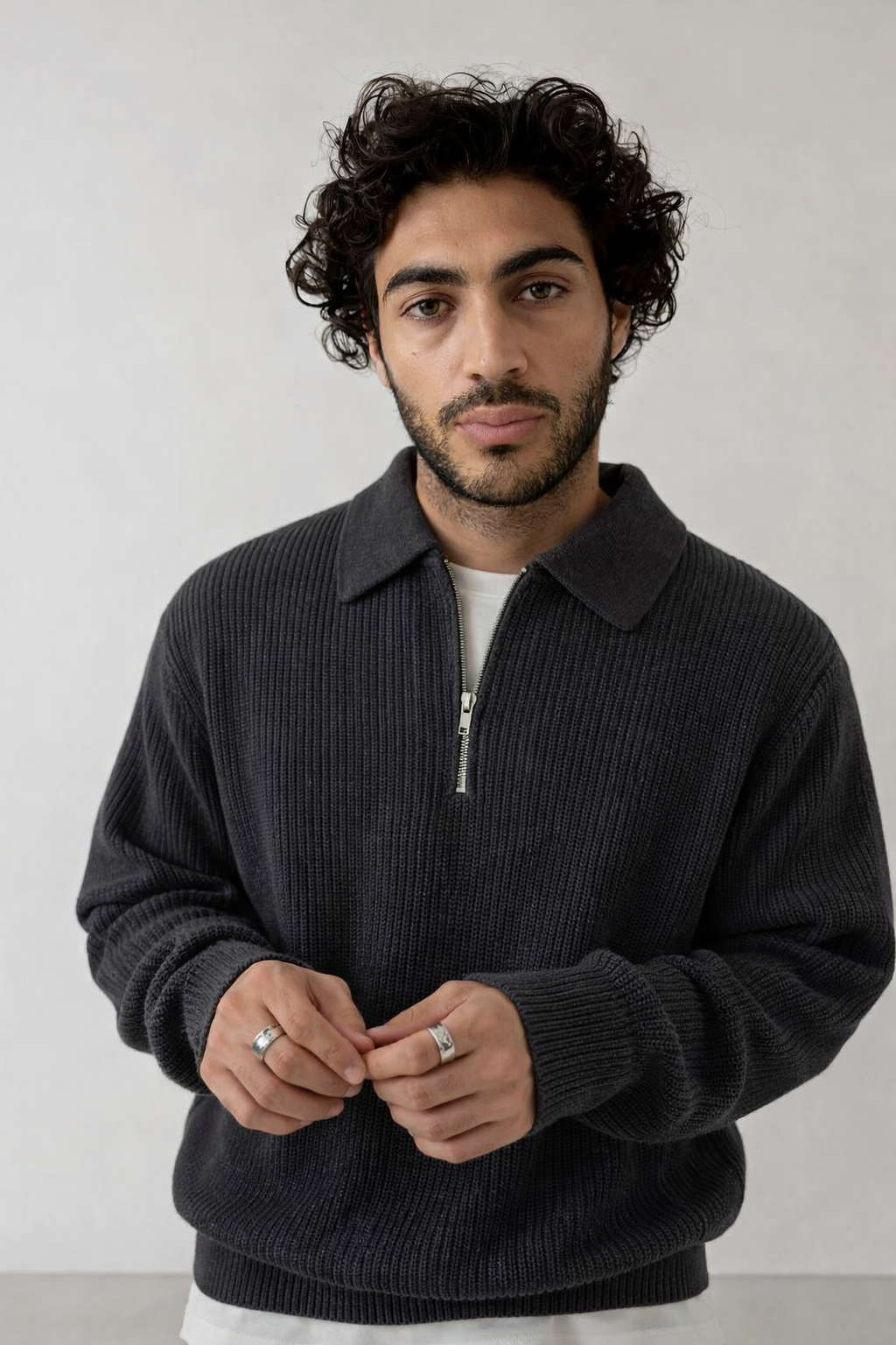 Alejandro | Jersey de punto informal.