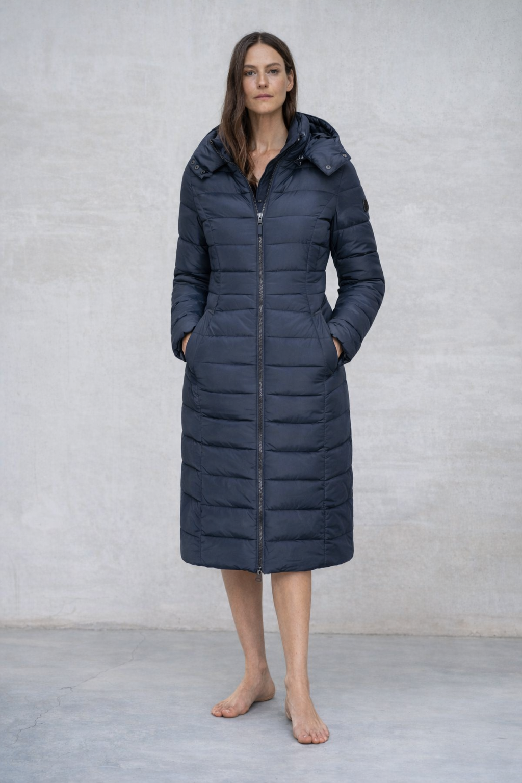 Leticia | Chaqueta larga de plumón