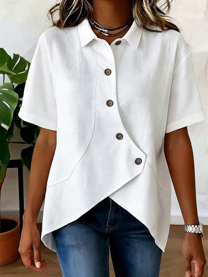 Carmen - Blusa Asimétrica Elegante