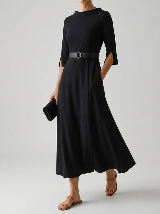 BLYTHEWYN | Vestido midi clásico