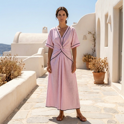 Ema - Vestido de verano a rayas