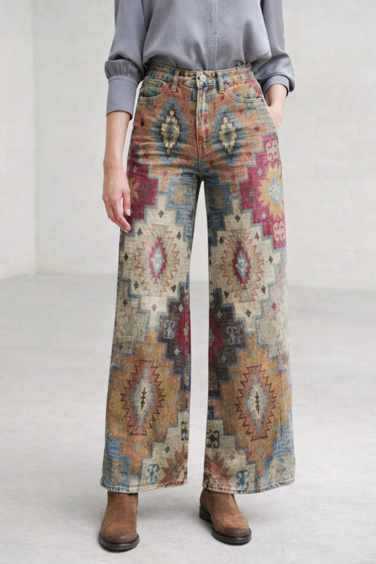 Aire | Pantalones boho vintage