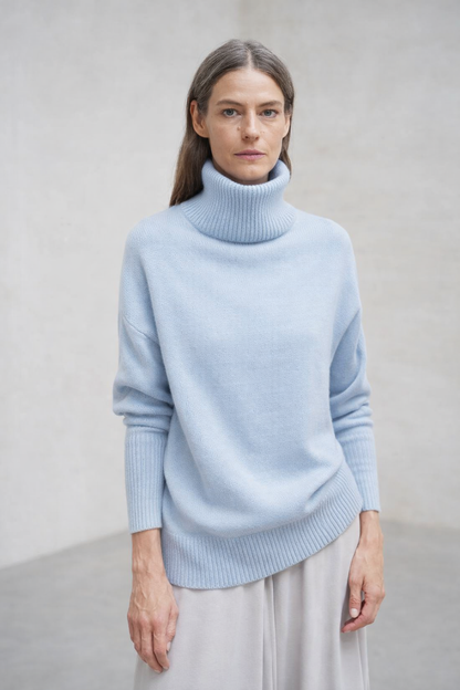 Clara | Jersey de cuello alto en punto fino