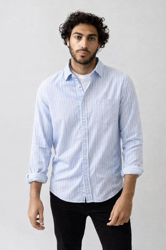 Héctor | Camisa de rayas con elegancia versátil
