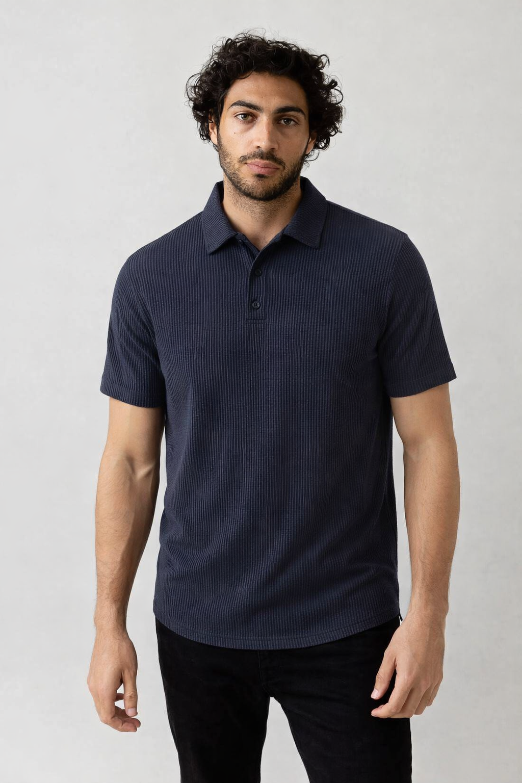 Jorge | Polo de punto cómodo