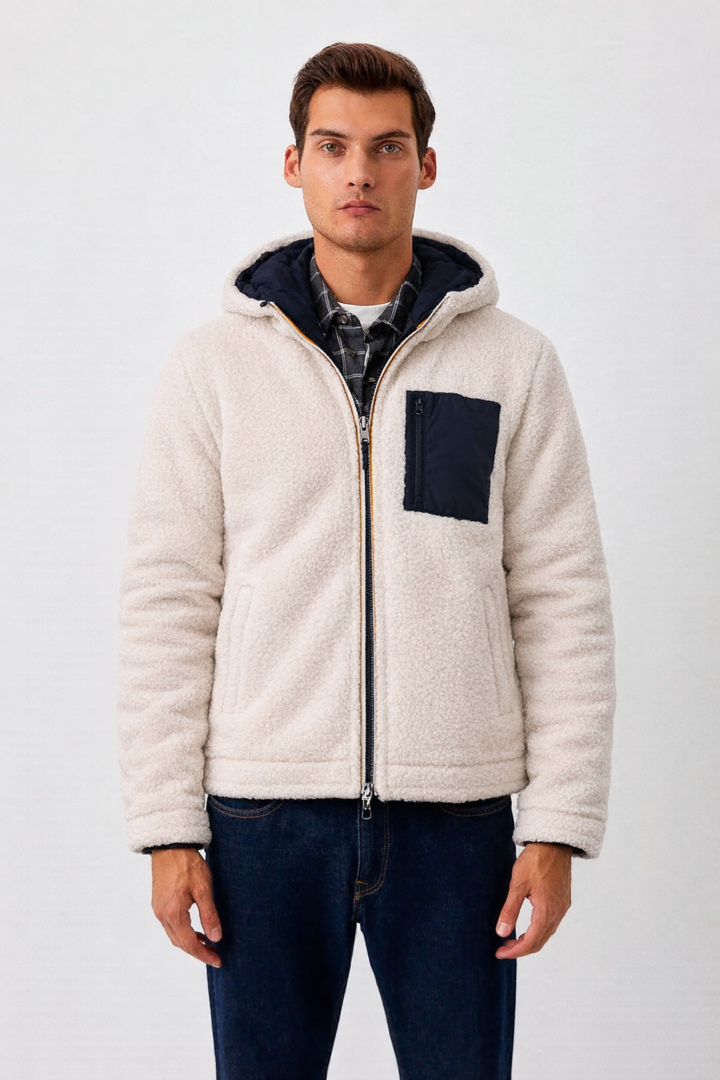 Lorenzo | Chaqueta larga reversible con forro térmico