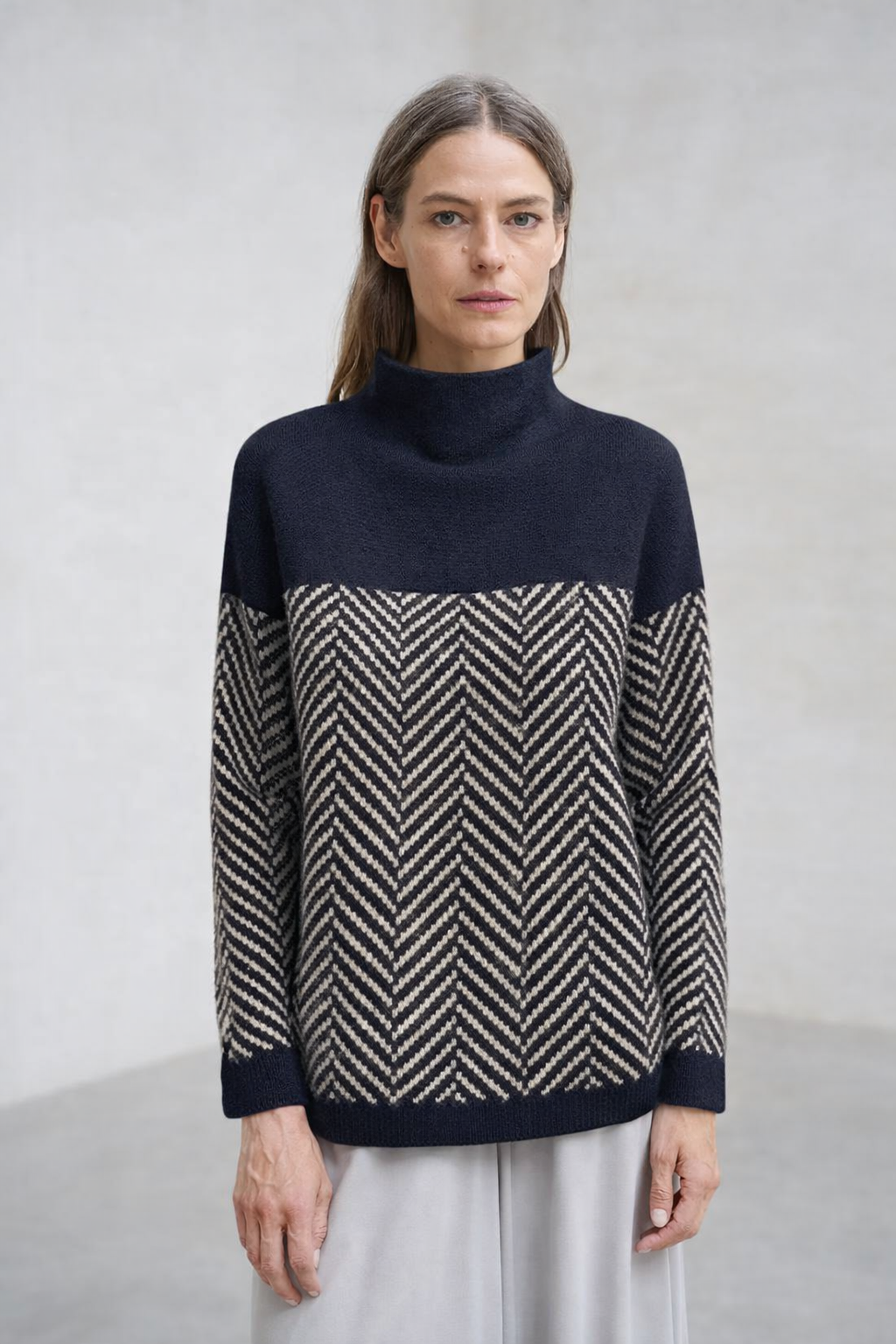 Eva - Jersey de punto en espiga