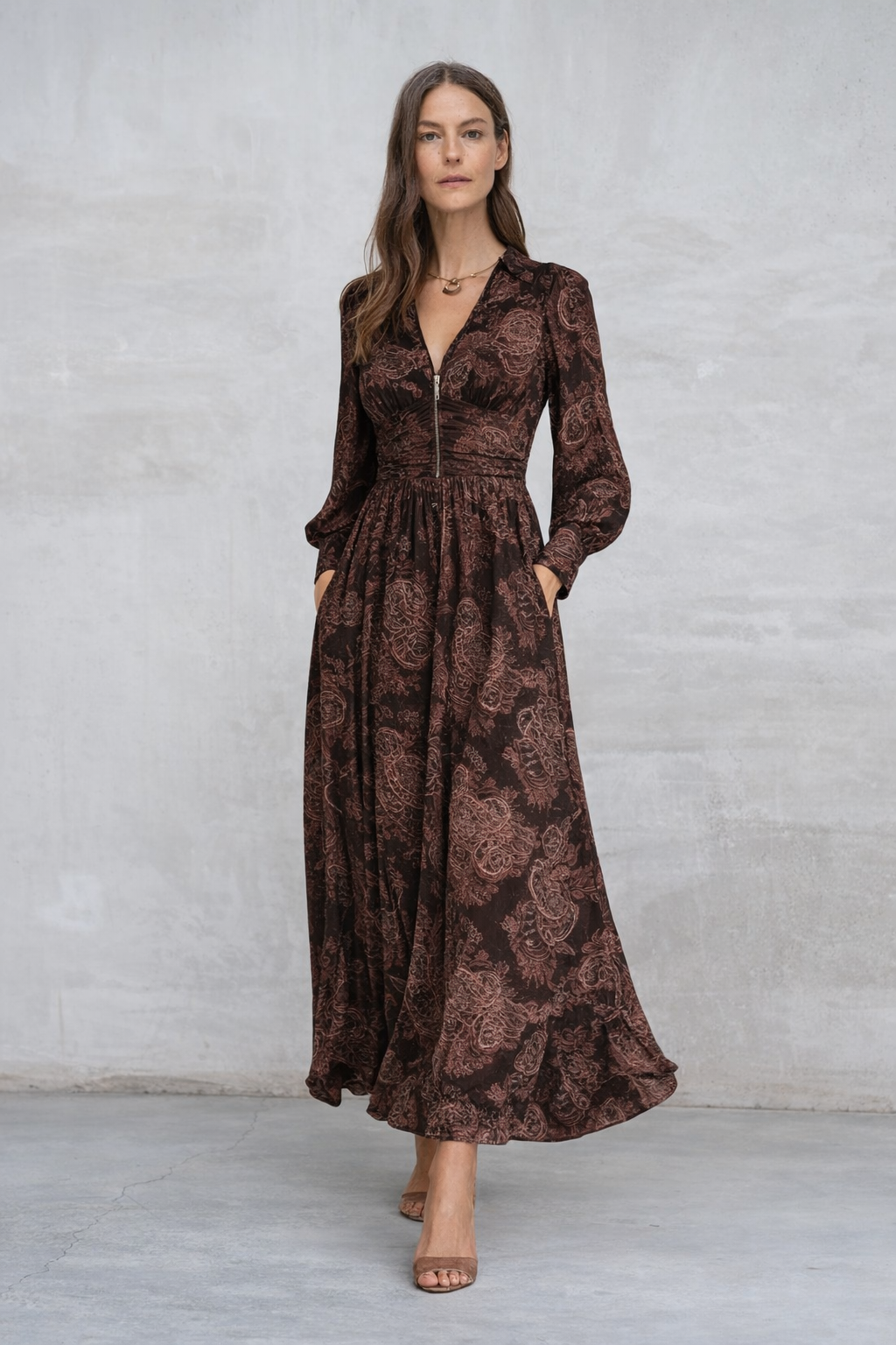 Cloe | Vestido largo vintage