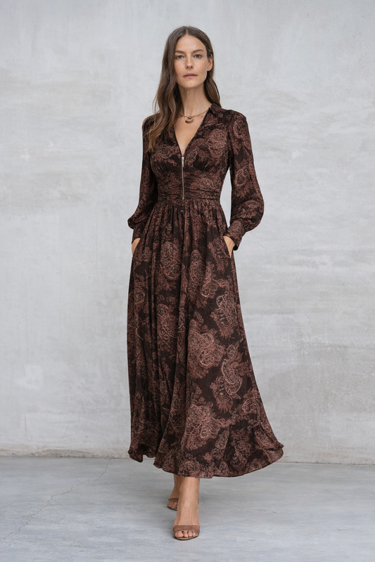 Cloe | Vestido largo vintage