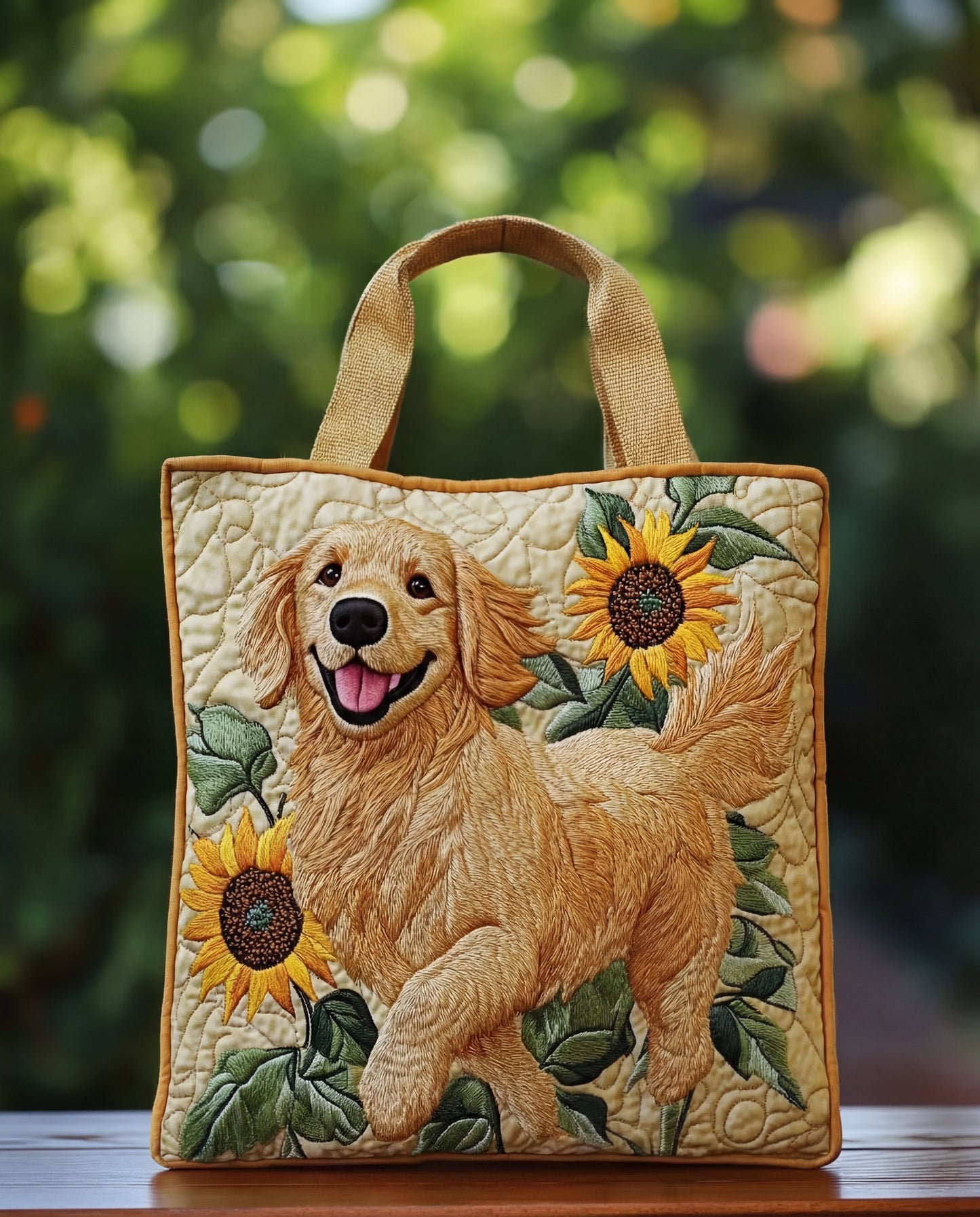 Bolso Artesanal "Golden Retriever"