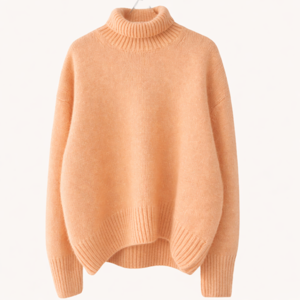 Juliette - Cuello alto de punto fino de primera calidad