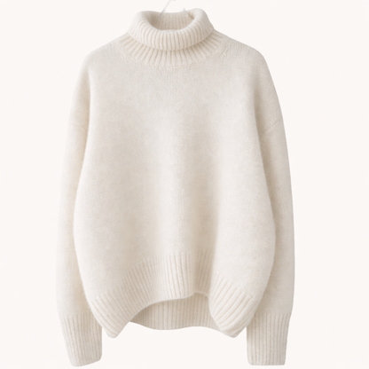 Juliette - Cuello alto de punto fino de primera calidad