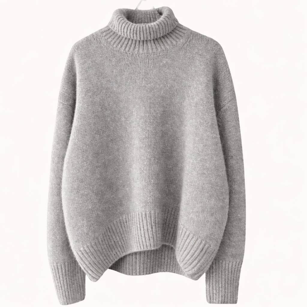 Juliette - Cuello alto de punto fino de primera calidad