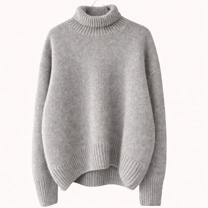 Juliette - Cuello alto de punto fino de primera calidad