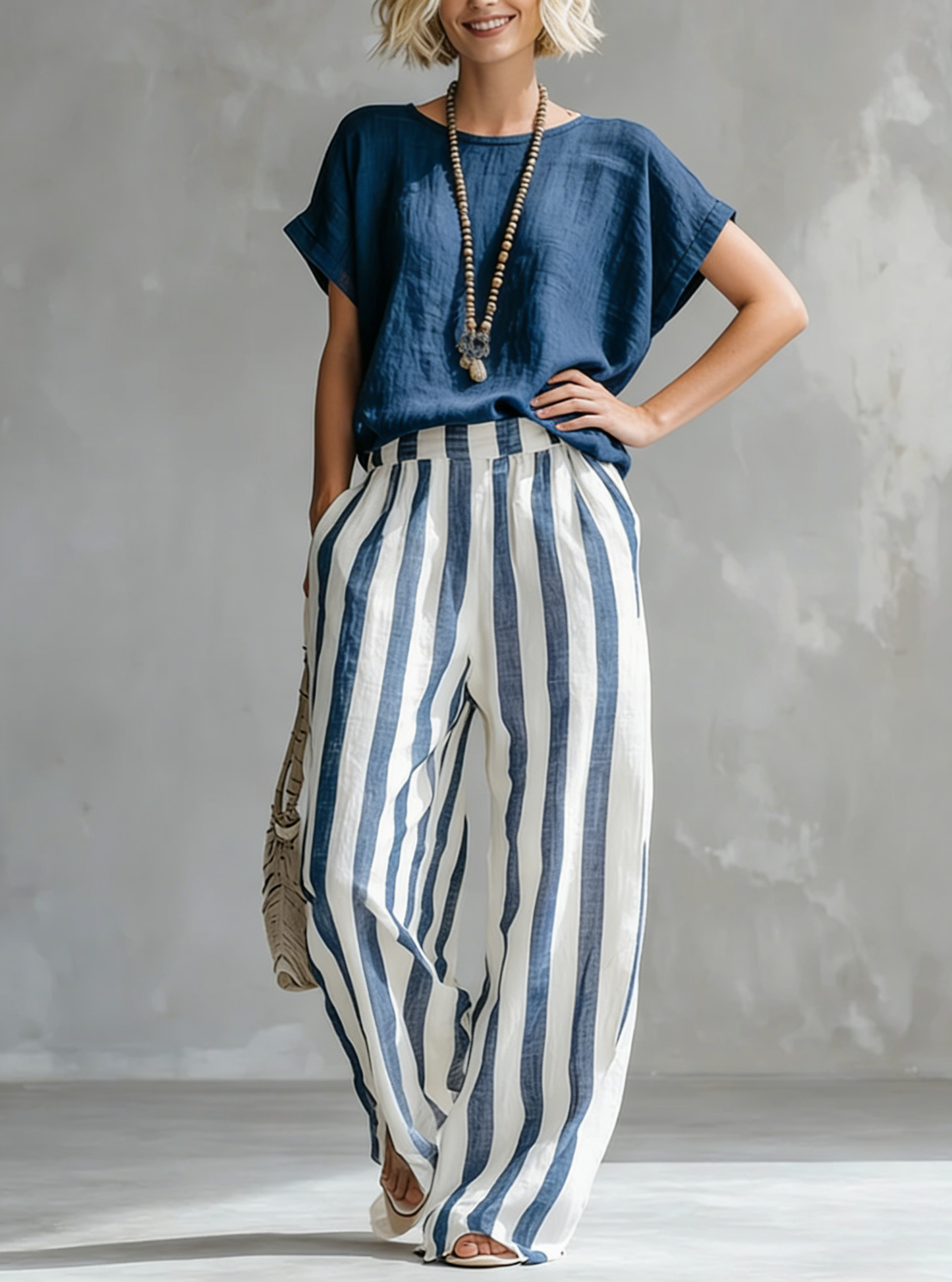 Celia - Conjunto Brisa Rayas