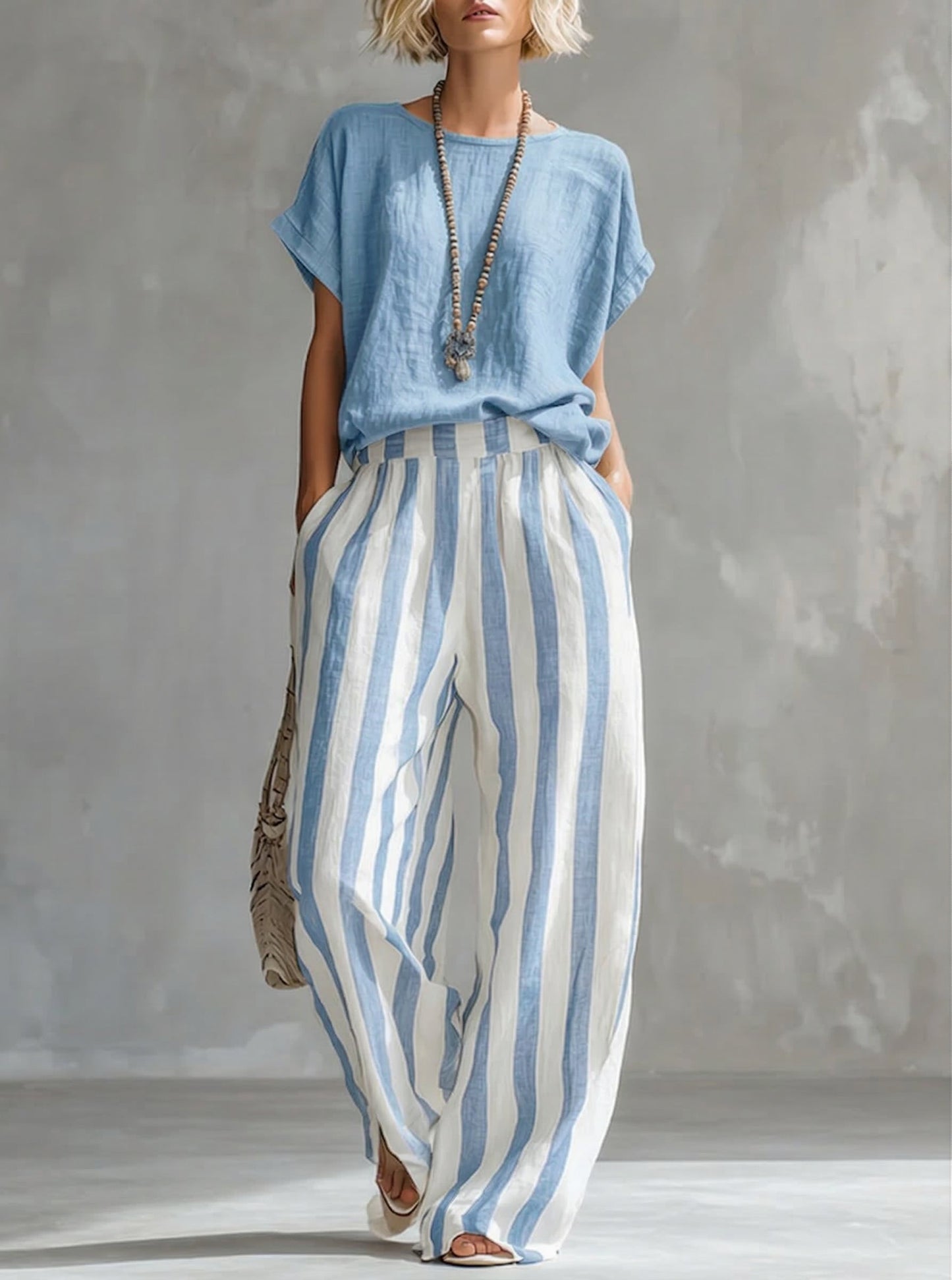 Celia - Conjunto Brisa Rayas
