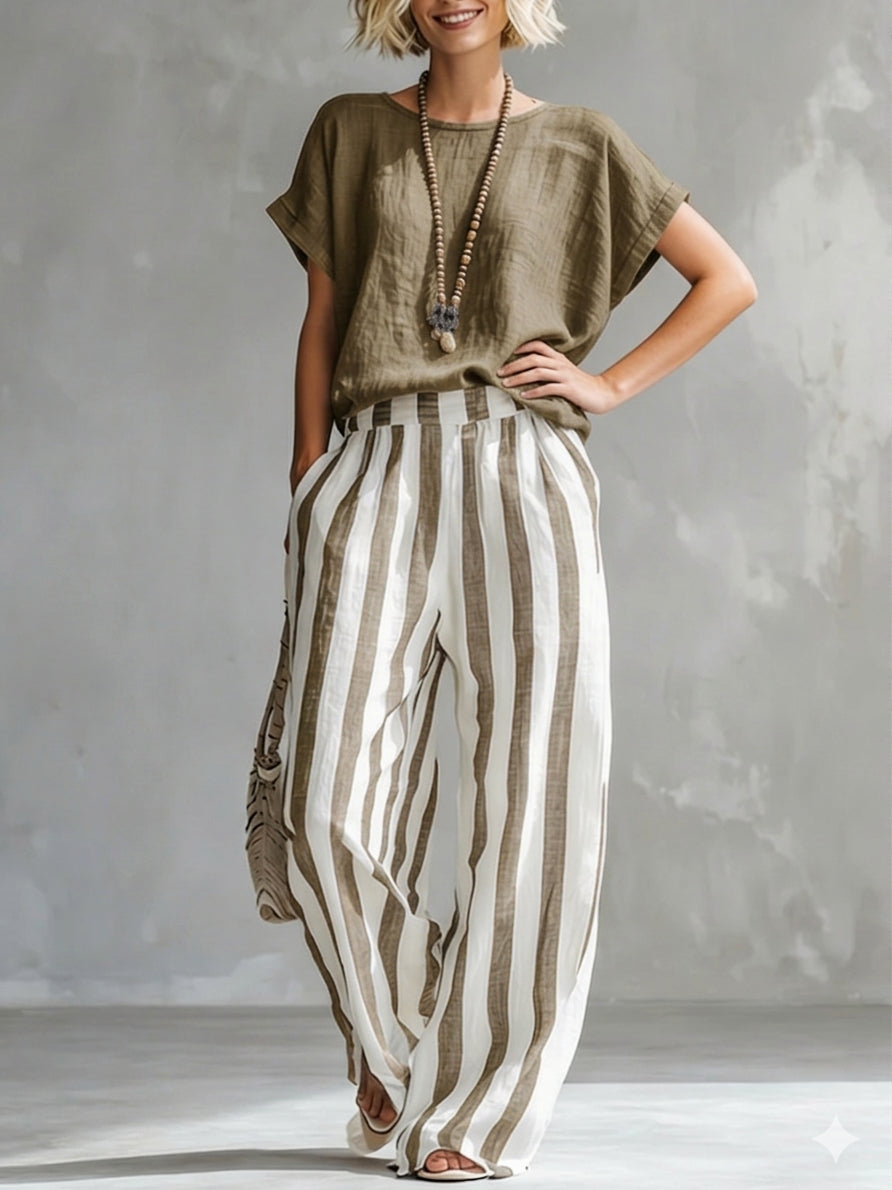 Celia - Conjunto Brisa Rayas