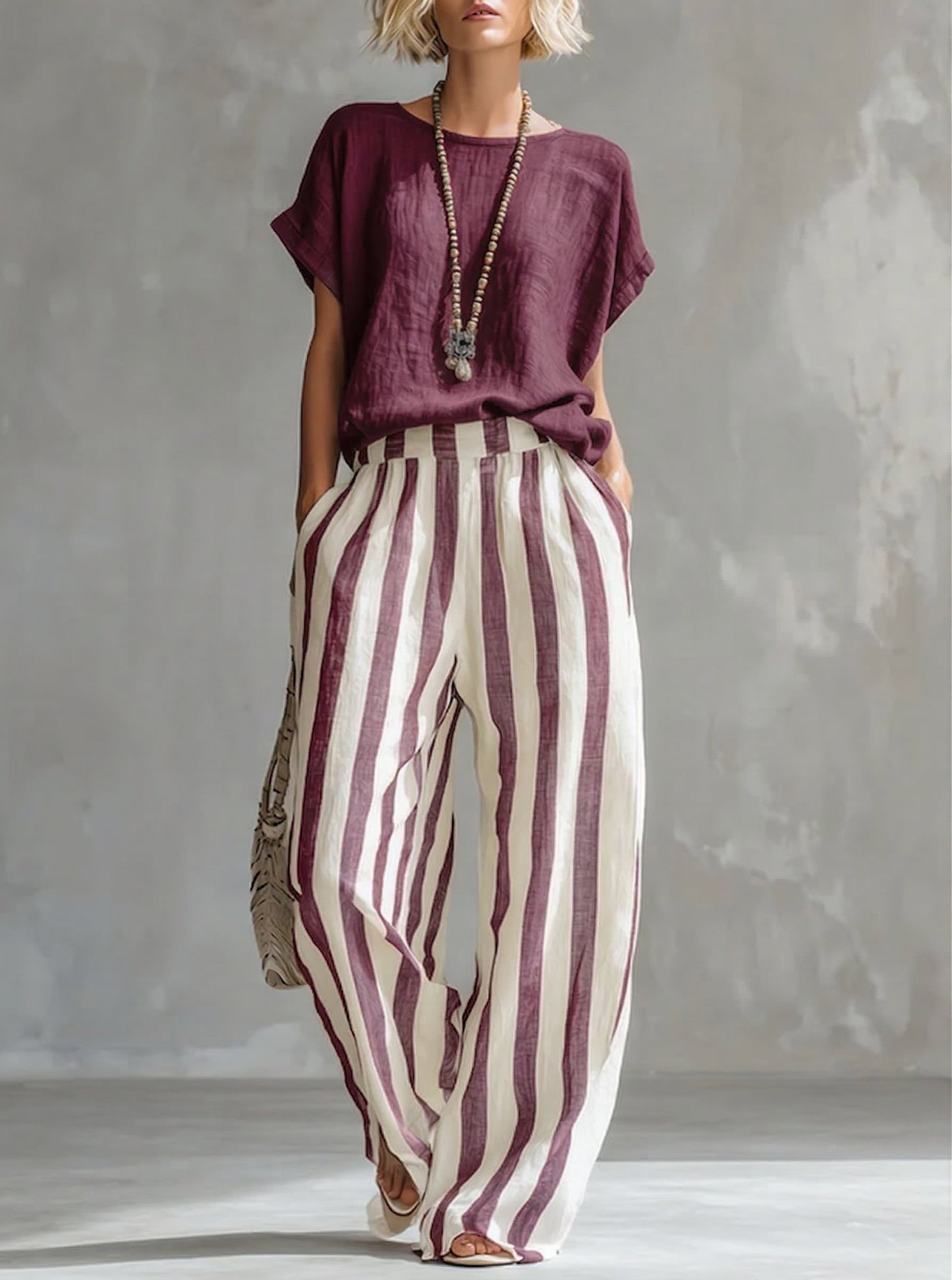 Celia - Conjunto Brisa Rayas